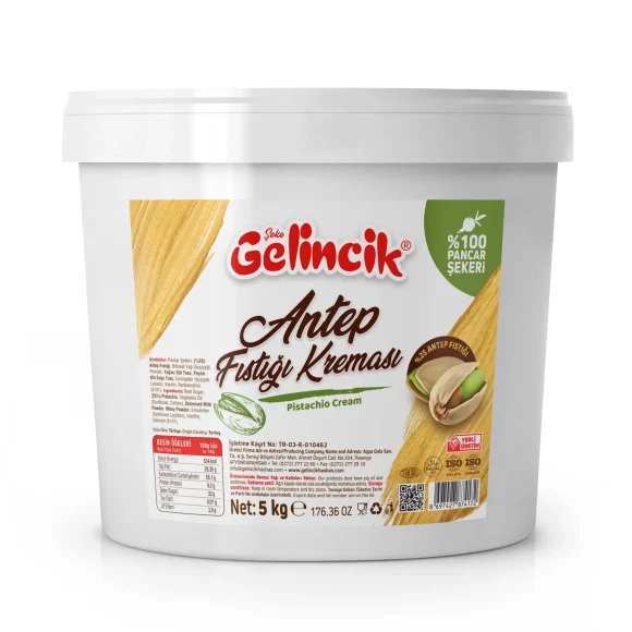 Gelincik 5 kg Antep Fıstığı Kreması (Catering Boy)